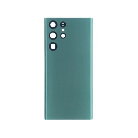 Back Cover+Camera Lens Samsung Galaxy S22 Ultra/S908 Green Back Cover+Camera Lens Samsung Galaxy S22 Ultra/S908 Green
